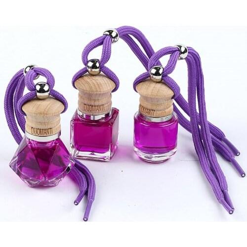 3PCS Car Perfume Fragrance Pendant Automotive Essential Oil Diffuser Interior Aroma Freshener Accessories Gifts