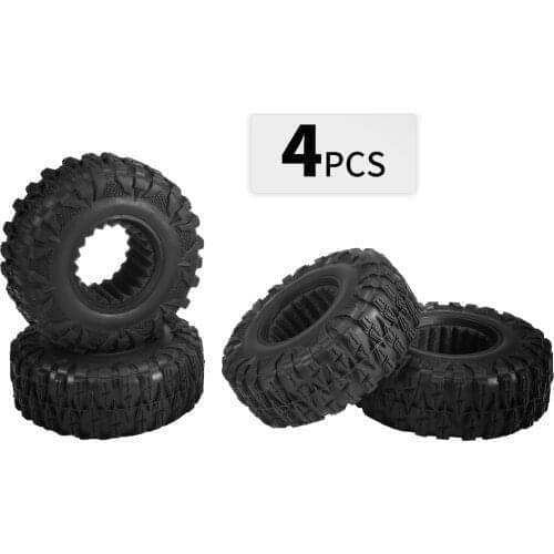 4PCS Crawler RC Tires RC Crawler Rubber Tires for Traxxas Hsp Redcat Rc4wd Axial scx10 D90 Hpi RC Car