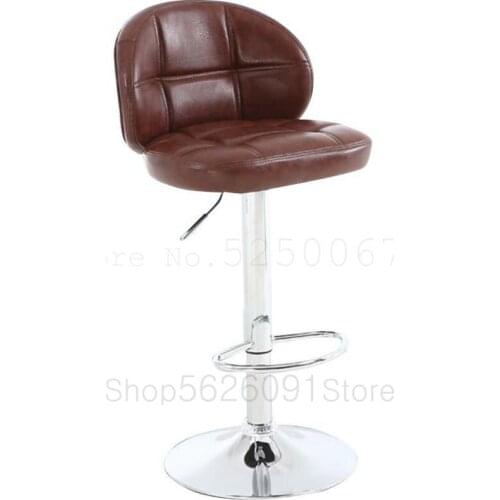 European-style Bar Chair Bar Chair Lift Chair Stool At The Front Desk Cashier Chair Beauty Nail Bar Stool