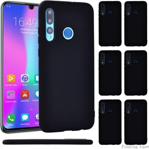 Case For Huawei P Smart/P Smart Plus/Honor 10 Lite/Honor 20 Lite Black Matte Soft TPU Cover Shockproof Mobile Phone Case