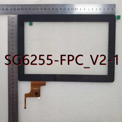 Black touch screen P/N SG6255-FPC_V2-1 Capacitive touch screen panel repair and replacement parts SG6255