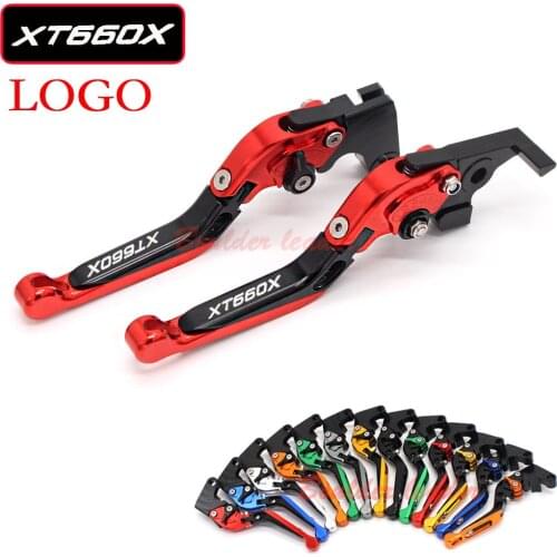 For YAMAHA XT660 XT660R XT660X Tenere XT 660 2004-2011 Brake Clutch Levers Motorcycle Adjustable Grips Handle