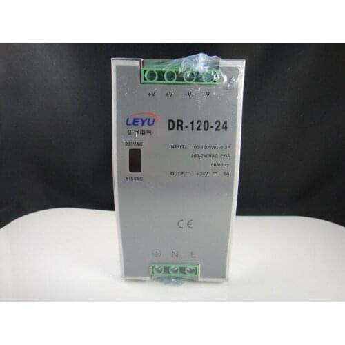 Din Rail Mounted 24VDC 5A Output 120W Power Supply