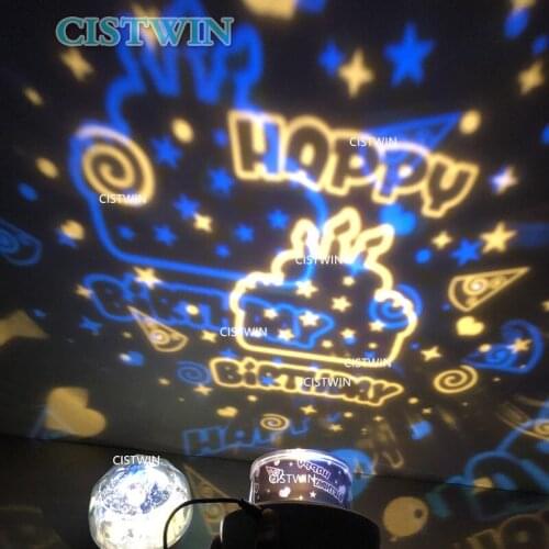 Lamp bedroom decor Starry sky projector galaxy led night lights Earth Universe constellatio Colorful Rotate Kids Christmas gift