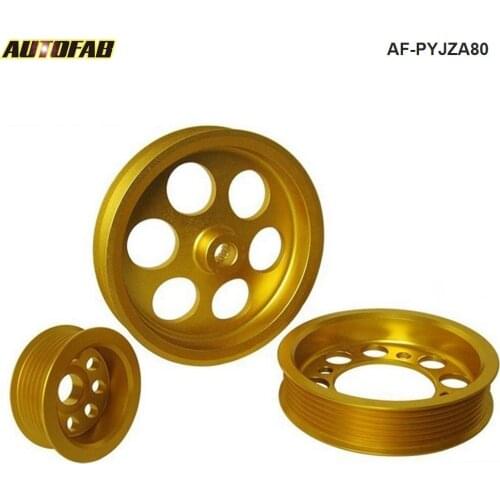 LIGHTWEIGHT CRANK PULLEY For Toyota Supra JZA80 2JZGTE 1JZGTE AF-PYJZA80