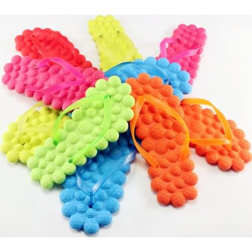 Home Reflexology Massage Slippers Women Foot Massager Detox Non-slip Relax Men Bath Beach Slipper Acupuncture Massage Therapy