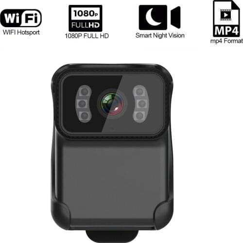 Mini Wifi Camera Full HD 1080P Home Security Camcorder Night Vision Micro Secret Cam 900mAh Battery Support 256GB Action Cameras