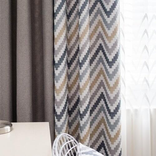 [byetee] Nordic Blackout Luxury Curtains Doors And Tulle For Modern Curtains Bedroom Curtains Living Room Window Curtain Drapes