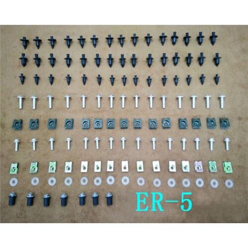 Fairing Bodywork Kit Bolts Screws For Fit For Kawasaki ER-5 2004-2005