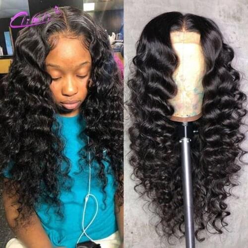 4x4 Closure Wig Loose Deep Wave Wig 5x5 Lace Closure Wig Loose Wave Lace Front Wig Pre Plucked Peruvian 30 Inch Deep Wave Wig