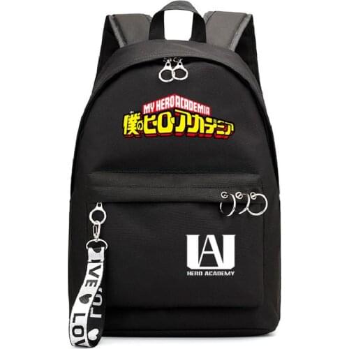 My Hero Academia Backpack Anime Girls Schoolbags Daily Backpacks Sport Travel Shoulder Backpacks For Women Travel Mochila