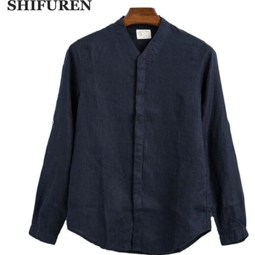 Мужские классические рубашки SHIFUREN China At AliExpress