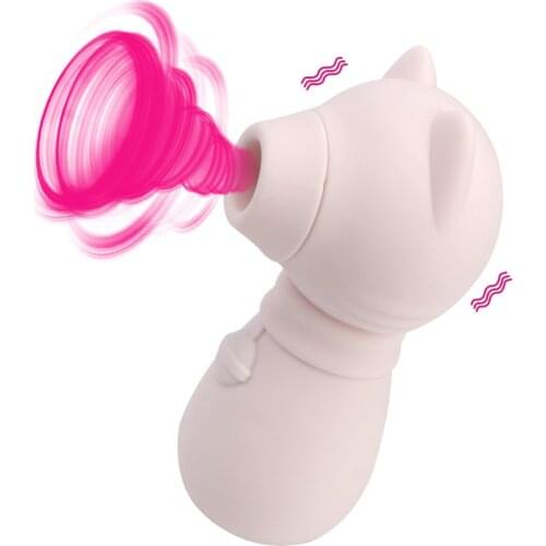 Clitoris Stimulator Clit Nipple Sucker Sucking Vibrator Oral Blowjob Sex Toys for Women G Spot Vibrator 7 Speed Adult Products