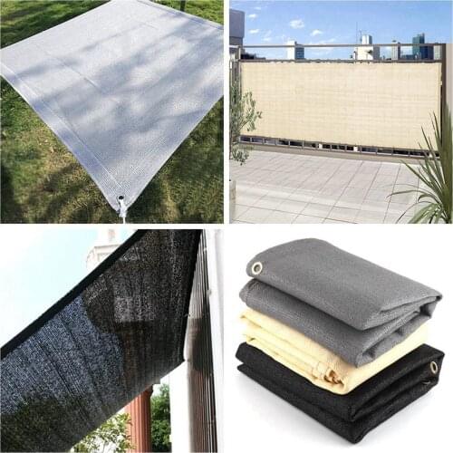 Contact Us To Customize Hi-Quality Anti-UV Sunshade Net Thicken Balcony Safety Fence Netting Terrace Canopy Sail