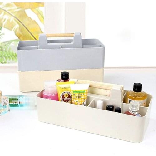 Kitchen Seasoning Storage Box Multifunctional Classification Table Storage Boxes Desktop Plastic Storage Debris Organizer