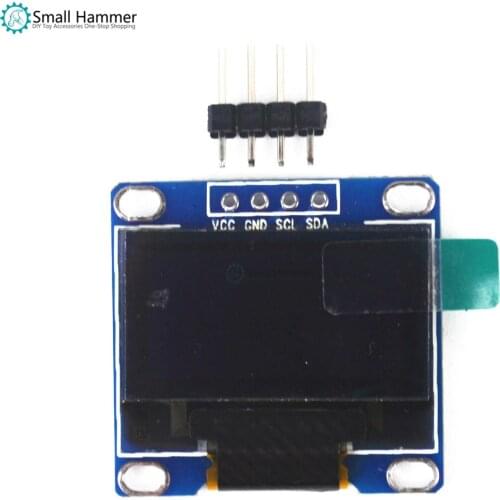0.96 inch blue 128*64 I2C IIC communication display OLED LCD module