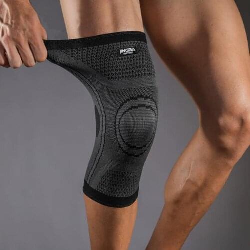 1 Pcs Breathable JINGBA Knee Brace Elastic Adjustable Nylon Sweat Absorption Knee Stabilizer for Workouts Sports Protective Gear