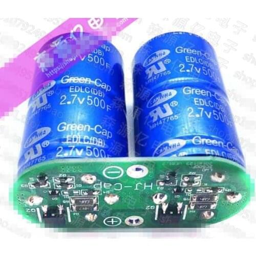 1PCS 5.4V250F Super Farad Capacitor Module 2.7V500F Ultra Low Internal Resistance 5.5V250F