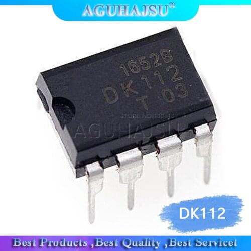 10pcs/lot DK112 DIP8 DIP 12W AC-DC switching supply control chip DK new original