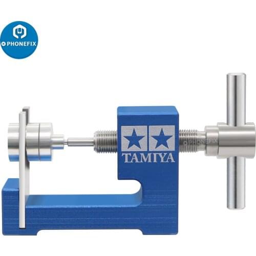 Aluminum Iron Wheel Puller Tyre Remover Guide Roller/Bearing Disassembler Tool For Tamiya Mini 4WD Car Model Repair DIY Tool