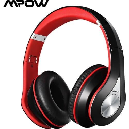 Mpow BH059 Wireless Bluetooth Headphones Noise Cancelling Built-in Mic Foldable Headset With 13 Hours Playing Time NEW Headphone