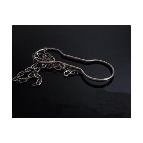 Chain Shackle Escape Handcuff Escape - Silver Color Magic Tricks Stage Close-up Street Accessories Gimmick Comedy Mentalism