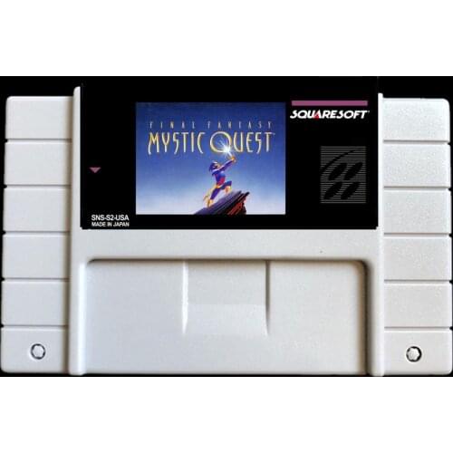 Fantasy Mystic Quest USA- NTSC version 46 pins Video games card NTSC version for Retro Video games Console