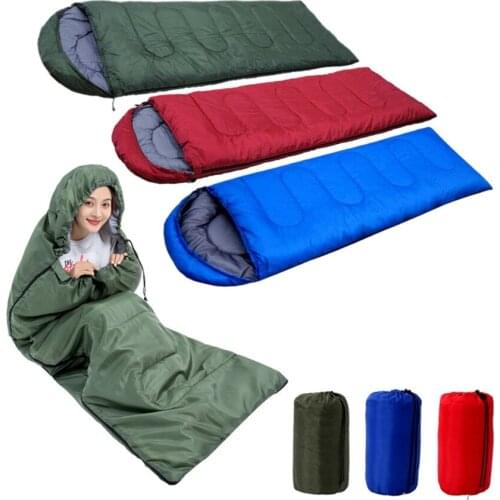 Camping Sleeping Bag Lightweight 4 Season Warm And Cold Envelope Backpacking Sleeping Bag For Outdoor Traveling Hiking