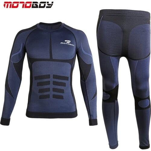 Free shipping 1set Mens Fleece Lined Thermal Underwear Set Motorcycle Skiing Base Layer Winter Warm Long Johns Shirts