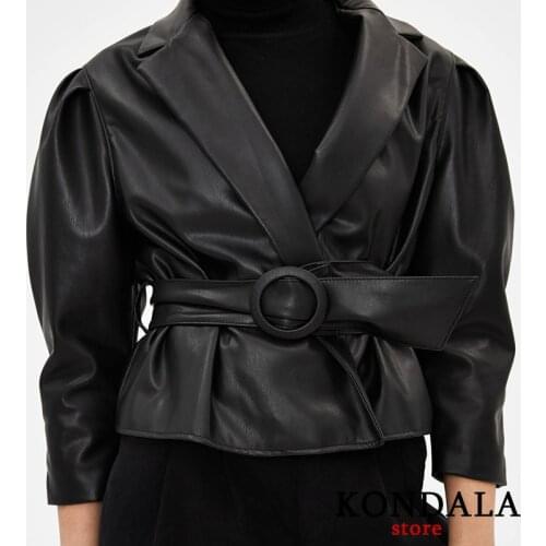 Женские весенние куртки KONDALA China At AliExpress