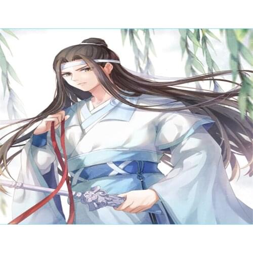 Cosplay Chinese Anime Mo Dao Zu Shi Lan Wangji Sword Prop Weapon The Grandmaster of Demonic Cultivation PU Sword Prop 80cm