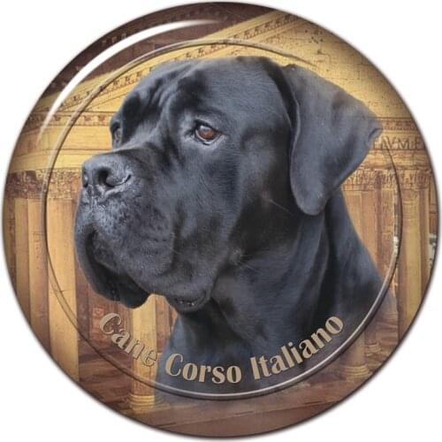 S30493# 13CM/15CM/17CM PVC Decal Cane Corso Italiano Dog V2 Car Sticker Waterproof for Bumper Rear Window Laptop Toilet
