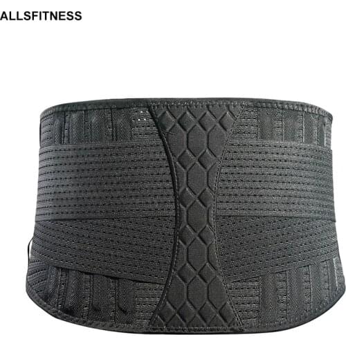 Nylon Adjustable Weight Lifting Squat Belt Train Barbell Powerlifting Weightlifting Belt Fitness Gym Waist Protect Lumbar Power