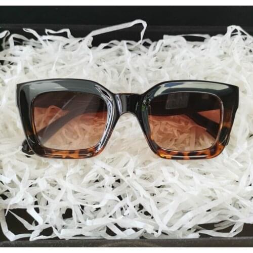 2020 New Fashion Luxury Square Sunglasses Women Brand Designer Sun Glasses Vintage For Female Ladies Eyewear UV400