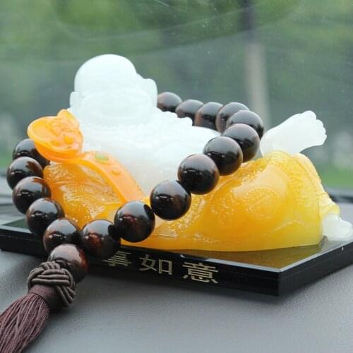 2021 new wooden buddha 21 beads car interior pendant for Porsche 911 918/Cayenne/Macan/Macan S/Panamera/Cayman/Carrera/Boxster
