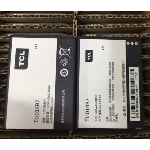 New TLi014B7 For ALCATEL TCL S300T 1400mAh Mobile Phone Li-ion Battery Replacement