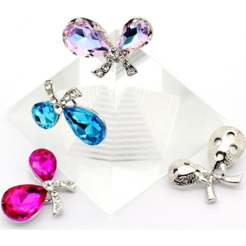 New style sew on rhinestones glass bow stones decoration Jewelry Accessories Crystal diamond for clothing DIY /craft/Hand Made