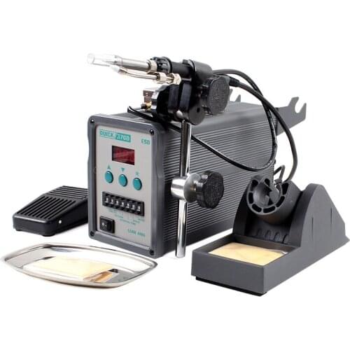 Digital display soldering station soldering wire QUICK-376D Automatic soldering soldering system 90W