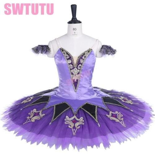 Professional ballet costume tutu girl & women lilac dance costume ballerina dance tutu custom made ballet tutu BT9260