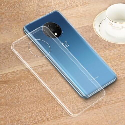 50Pcs/lot OnePlus 7T 7 Pro Transparent Clear TPU Gel Skin For Oneplus 6T OnePlus 5 Oneplus 6 5T Protective Silicone Back Cover