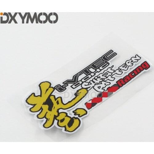 Car Styling Vinyl Decal Motorcycle Bike Helmet Decorate Sticker Decal for JDM GK5 JS RACING i-VTEC DOHC