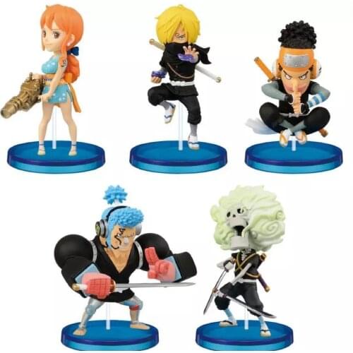 In Stock Origianl One Piece World Collectable Figure Wanokuni Style2 PVC Action Figure Model Figurals