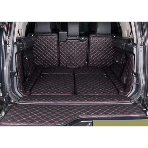 High quality! Special trunk mats for Land Rover Discovery 4 -2010 7 seats waterproof boot carpets cargo liner,Free shipping