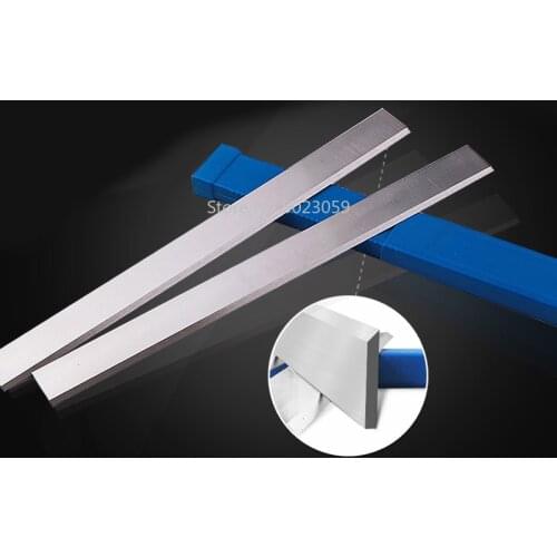 High Quality HSS White Steel 6mm thickness Make Kitchen Fruit Knife Blank Steel Heat Treated HRC61 Length 200mm