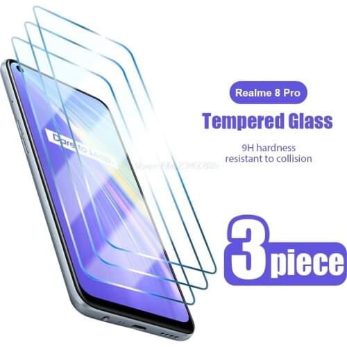3-1Pcs Glass Screen Glass For Realme 8 7 X7 Max 6 7i Pro 5G Tempered Glass Film on Realmi C11 C20 a C21 C25 s Q3 i Pro 5G Vidrio