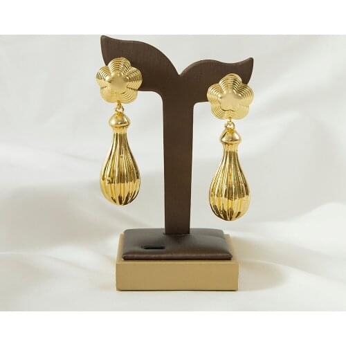 Water Drop Shaped High Quality Whole Sale Women Earrings 2021 New Arrival Wedding Party Attendance