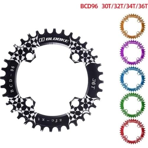 Bicycle Chainring 96BCD MTB Mountain Road Bike Sprocket 30/32/34/36T Crankset Tooth Plate Parts 96 BCD