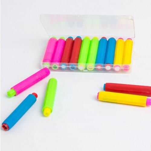 10PCS 5 Color Mixed Chalk Holders For Children Drawing Board Accessories Teaching Toys