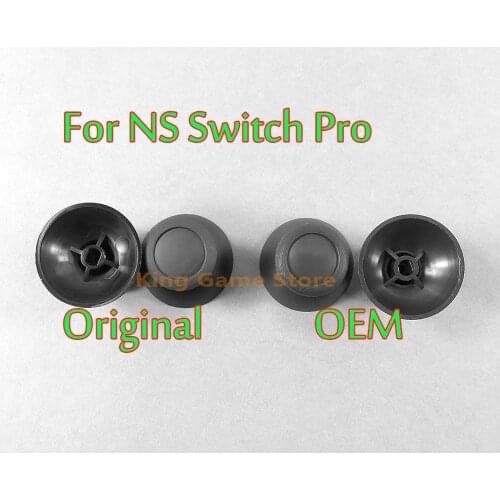 50pcs/lot Original OEM 3D Rocker Joystick Cap for Switch NS Pro Analog Mushroom Joystick Thumb Stick Rocker Cap for Switch Pro