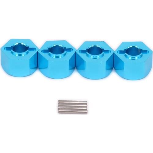 RCAWD Alloy 12mm Wheel Hex Hub Adapter For RC Hobby Car 1/10 HPI WR8 Series Flux 107876 Upgrade Spare Parts